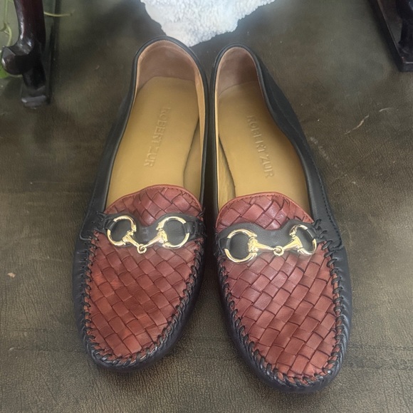Robert Zur brown and black very soft leather shoes
